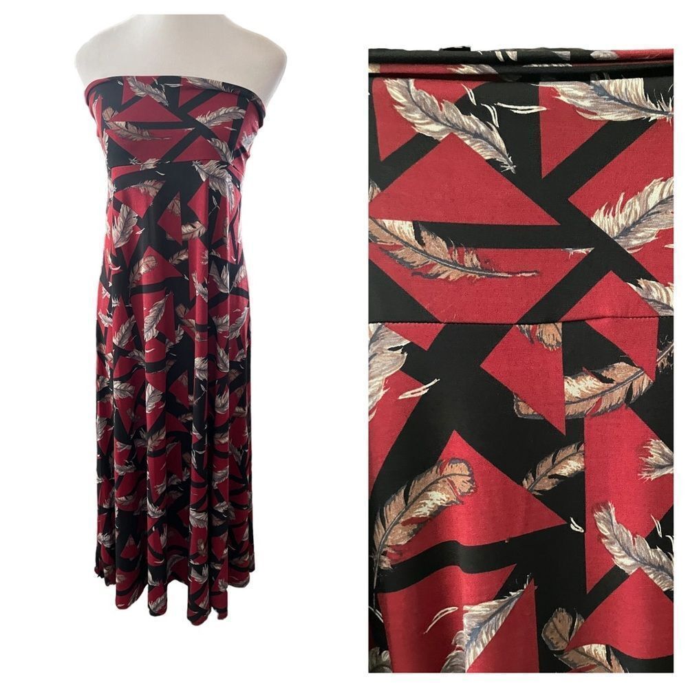 STRAPLESS SUNDRESS BY LULAROE, sz Large